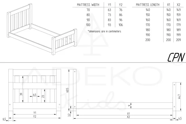 Single bed CPN